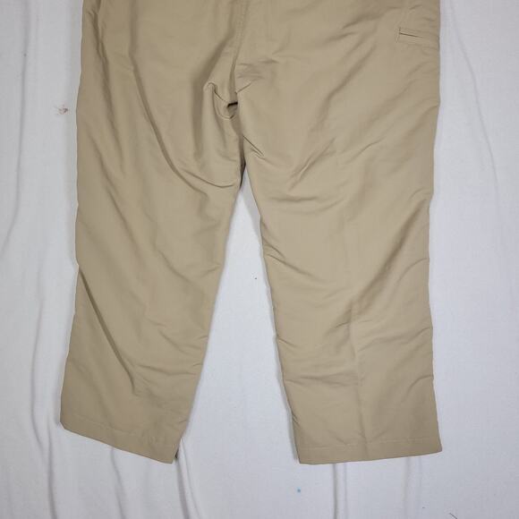 Patagonia Pants Mens XL Beige Zip Off Convertible Cargo Hiking Gorpcore Belted - Picture 11 of 11